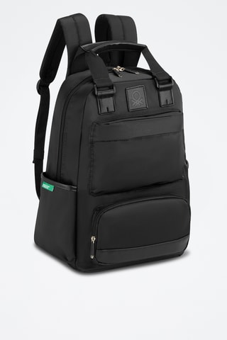Sac à dos Color Block - Noir - Noir
