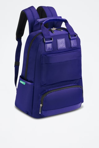Sac à dos Color Block - Bleu marine - Bleu