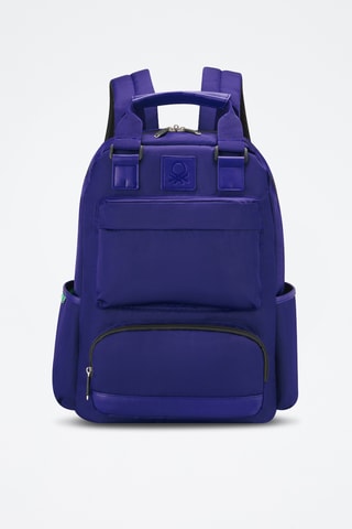 Sac à dos Color Block - Bleu marine - Bleu