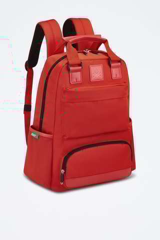 Sac à dos Color Block - Rouge - Rouge
