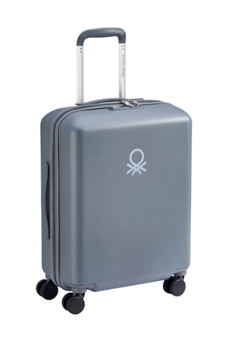 Valise cabine Trolley Ucb Hardside - Argenté - 55 cm - Argenté