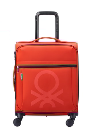 Valise cabine Trolley Color Block - Rouge - 55 cm - Rouge