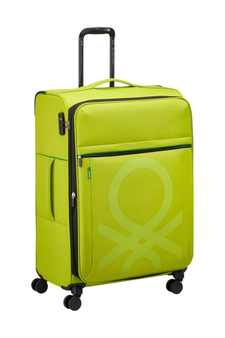 Valise grand volume Trolley Color Block - Vert - 76,5 cm - Vert