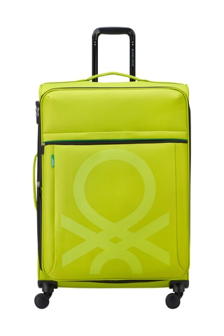 Valise grand volume Trolley Color Block - Vert - 76,5 cm - Vert