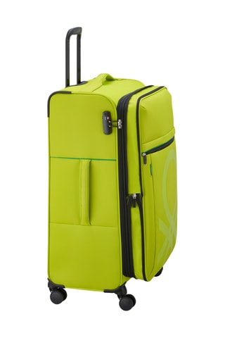 Valise grand volume Trolley Color Block - Vert - 76,5 cm - Vert