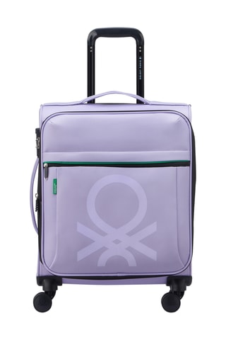 Valise cabine Trolley Color Block - Mauve - 55 cm - Violet