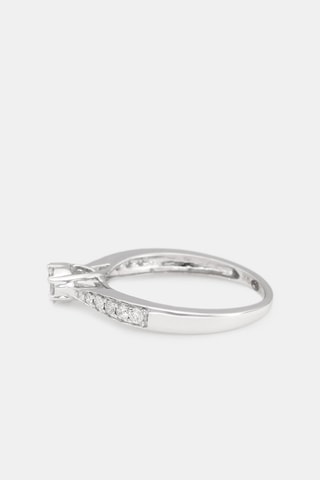 Bague A tout jamais - Or blanc et diamants