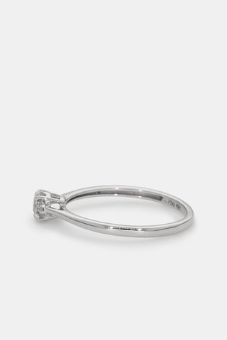 Bague Amoureuse - Or blanc et diamants