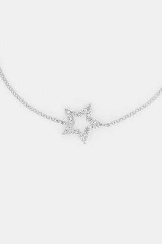 Oorbellen Perfect Star - Witgoud en Diamanten