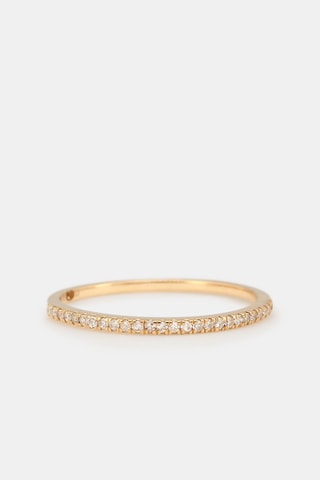 Anel Belle Alliance - Ouro amarelo e diamantes