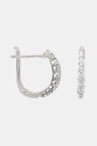 Boucle d’oreilles Euphorie - Or blanc et diamants