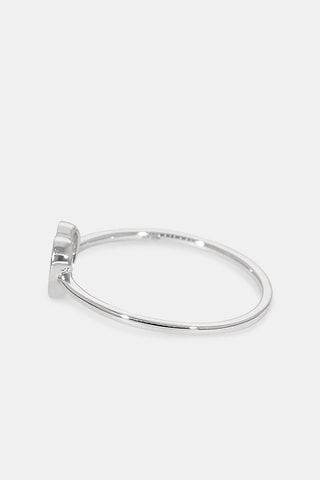 Anel Coeur Tendresse - Ouro branco e diamantes