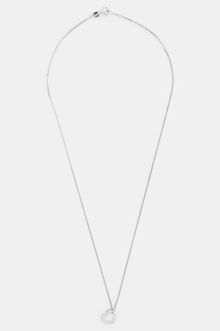 Pendente Joli Coeur PM - Ouro branco e diamantes