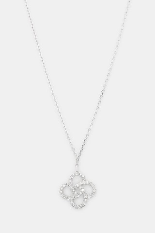 Colar Sandra - Ouro branco e diamantes