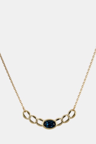 Collier Anastasia - Or jaune et topaze