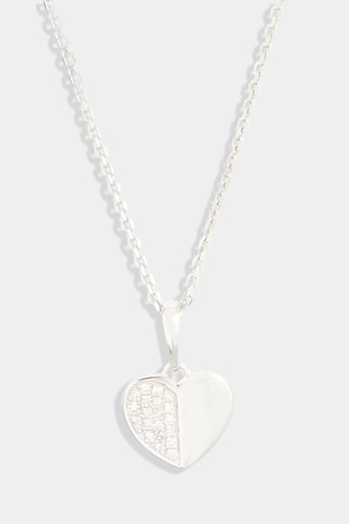 Pendente Katherina Ouro branco e diamantes