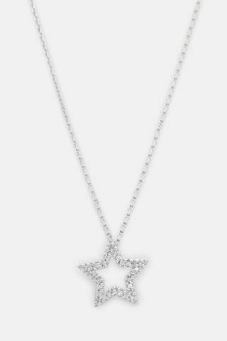 Pendente Etoiles de Mes Rêves Ouro branco e diamantes