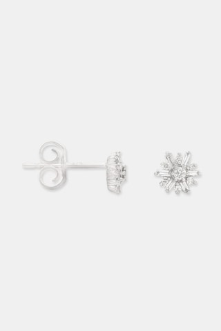 Puces Estrella  Or blanc et diamants