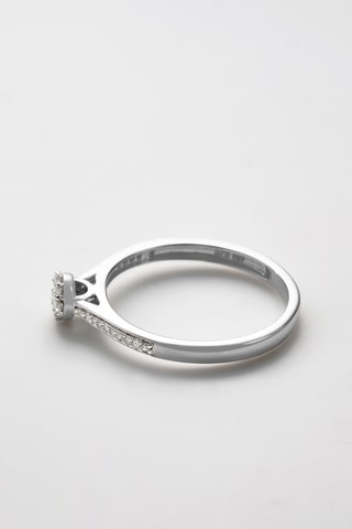 Alliance Love, always Or blanc et diamants