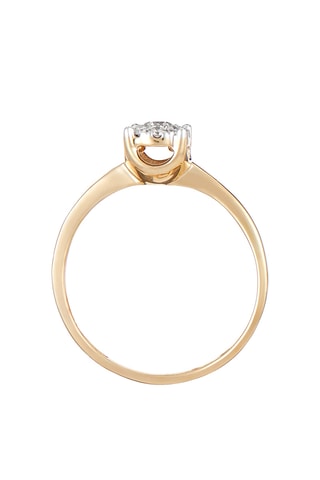 Anel Brillant Luciana 
Ouro amarelo e diamantes