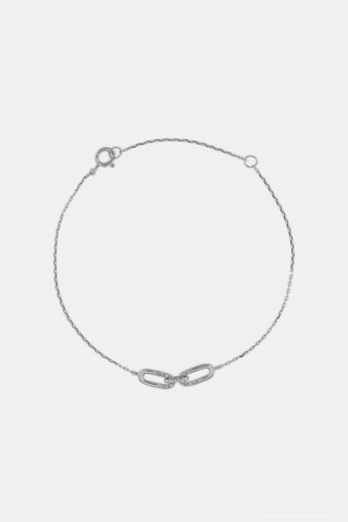 Armband Camille - Witgoud en Diamanten
