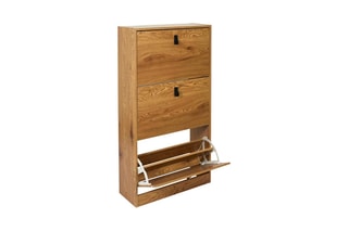 Sapateira com 3 portas Natural