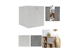 Cubo de arrumação dobrável - 30 x 30 cm - Cor aleatória