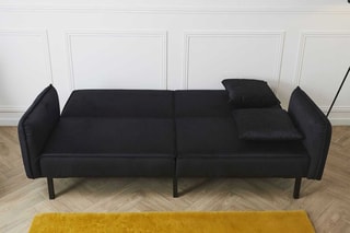 Sofá convertível Giulia 
Preto