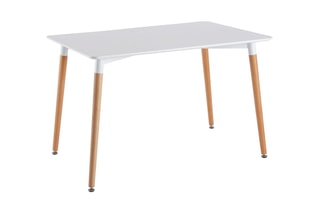 Mesa em madeira - 115,1 x 75,2 x 76 cm