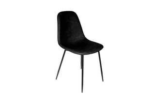 2 cadeiras Amber 
Preto