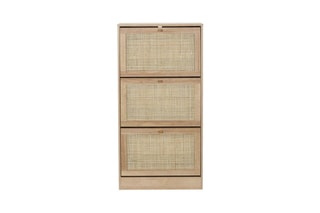 Sapateira 3 portas batentes Bali - 60 x 113 x 24 cm