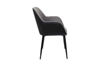 2 cadeirões Memphis 
Cinzento e preto