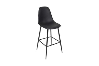 2 cadeiras de bar - Preto