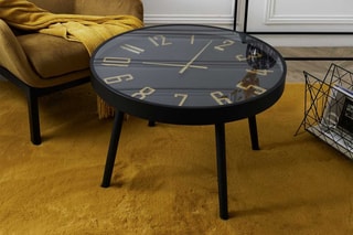 Mesa de centro lounge Preto