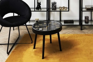 Mesa de centro lounge Preto