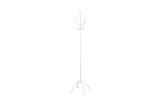 Bengaleiro Vintage 8 cabides - Branco