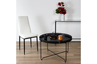 Mesa de apoio Séville Preto