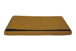 Banco-baú - Amarelo - Em poliéster