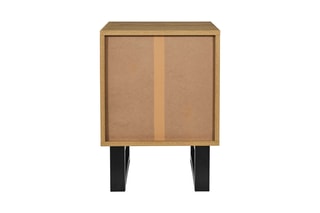Mesa de cabeceira 2 gavetas Calypso - 40 x 55 x 35 cm