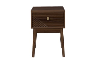 Mesa de cabeceira 1 gavetas em pinho Tiffany - 40 x 55 x 40 cm