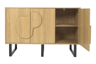 Aparador 3 portas Calypso - 120 x 79 x 40 cm