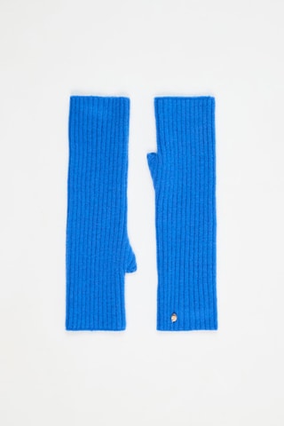 Kasjmier Vingerloze Handschoenen - Koningsblauw
