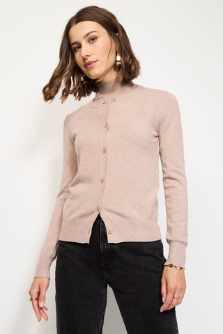 Kasjmier Trui en Vest - Beige