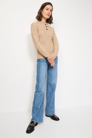 Kasjmier Trui - Beige