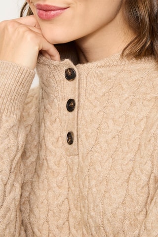 Kasjmier Trui - Beige