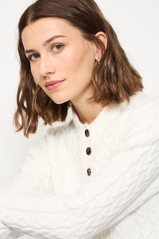 Camisola de caxemira - Branco