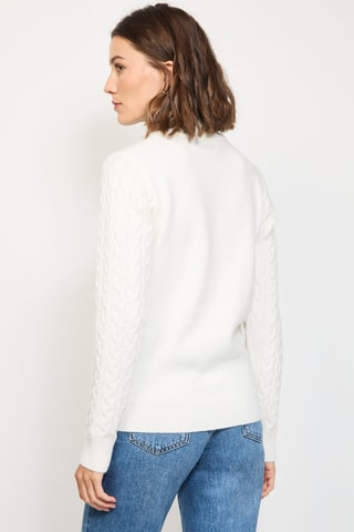 Camisola de caxemira - Branco
