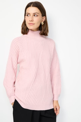 Camisola de caxemira - Rosa