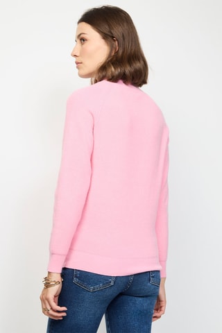 Camisola de caxemira e seda - Rosa