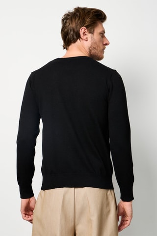 Camisola em caxemira - Preto